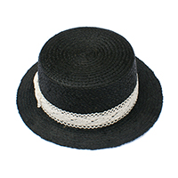DSC00728 平頭拉菲蕾絲草帽