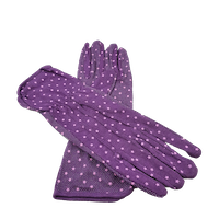 印花止滑手套(紫)